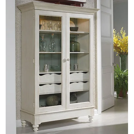 Display Cabinet with 2 Glass Doors